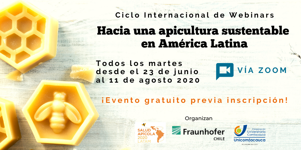Hoy se inicia ciclo de webinars Apicultura Sustentable en América Latina